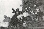 Francisco Goya Working proof for Poor folly USA oil painting artist